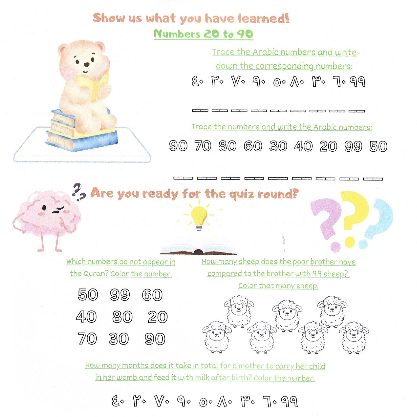 Learn Numbers with the Quran