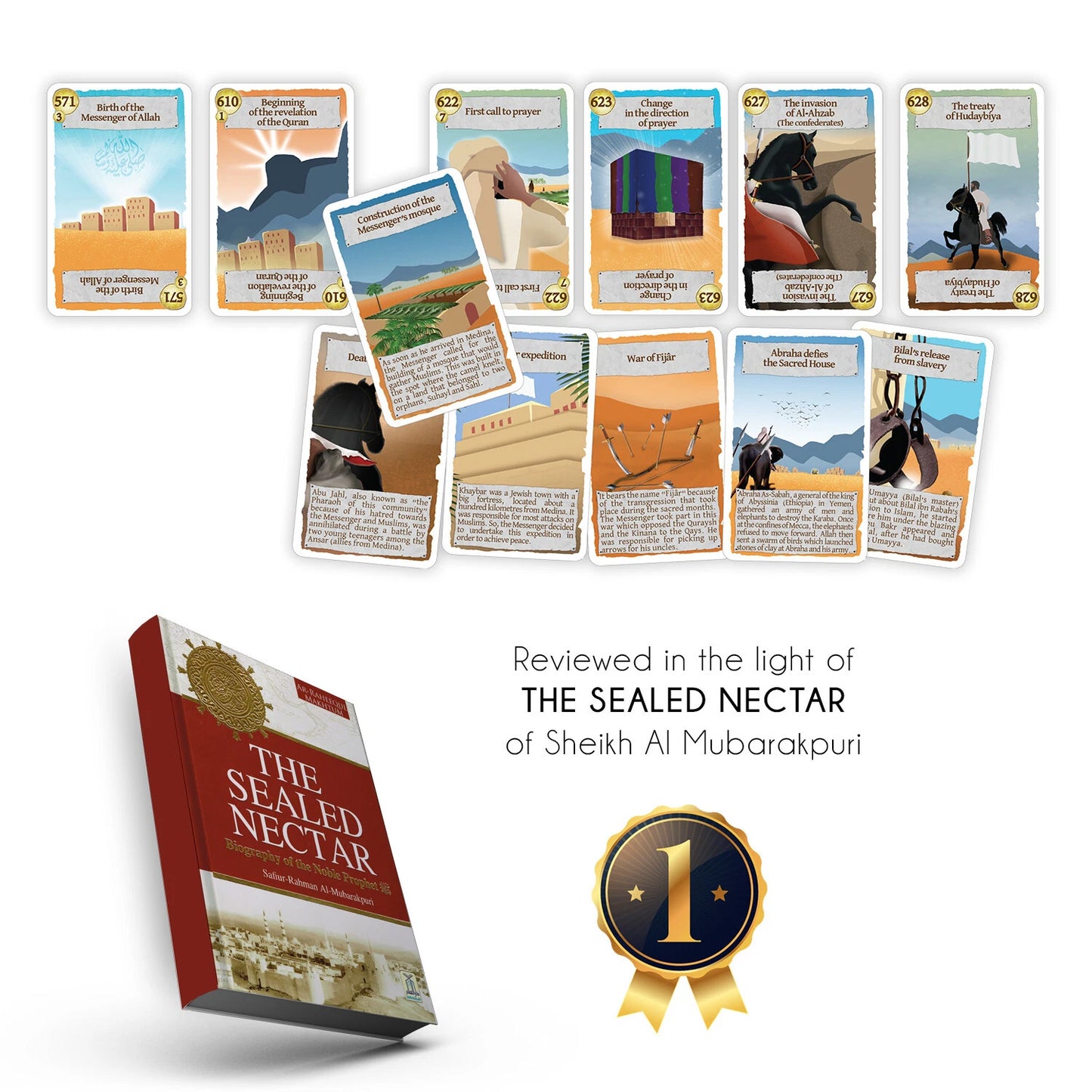 Islam Story: The Messenger - Seerah Timeline Card Game
