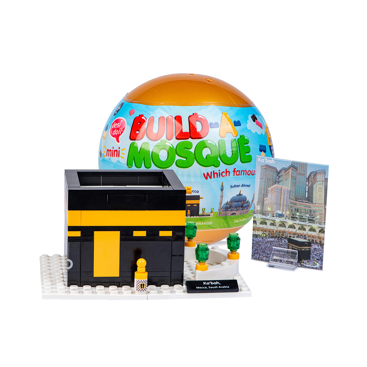 Build-a-Mosque Mini Surprise Ball Building Kits