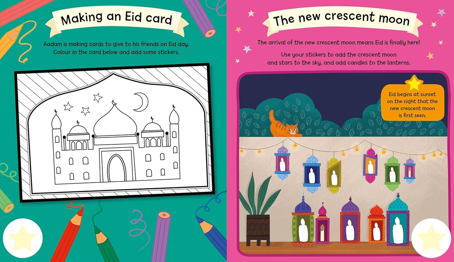 Happy Eid Sticker Activity Book