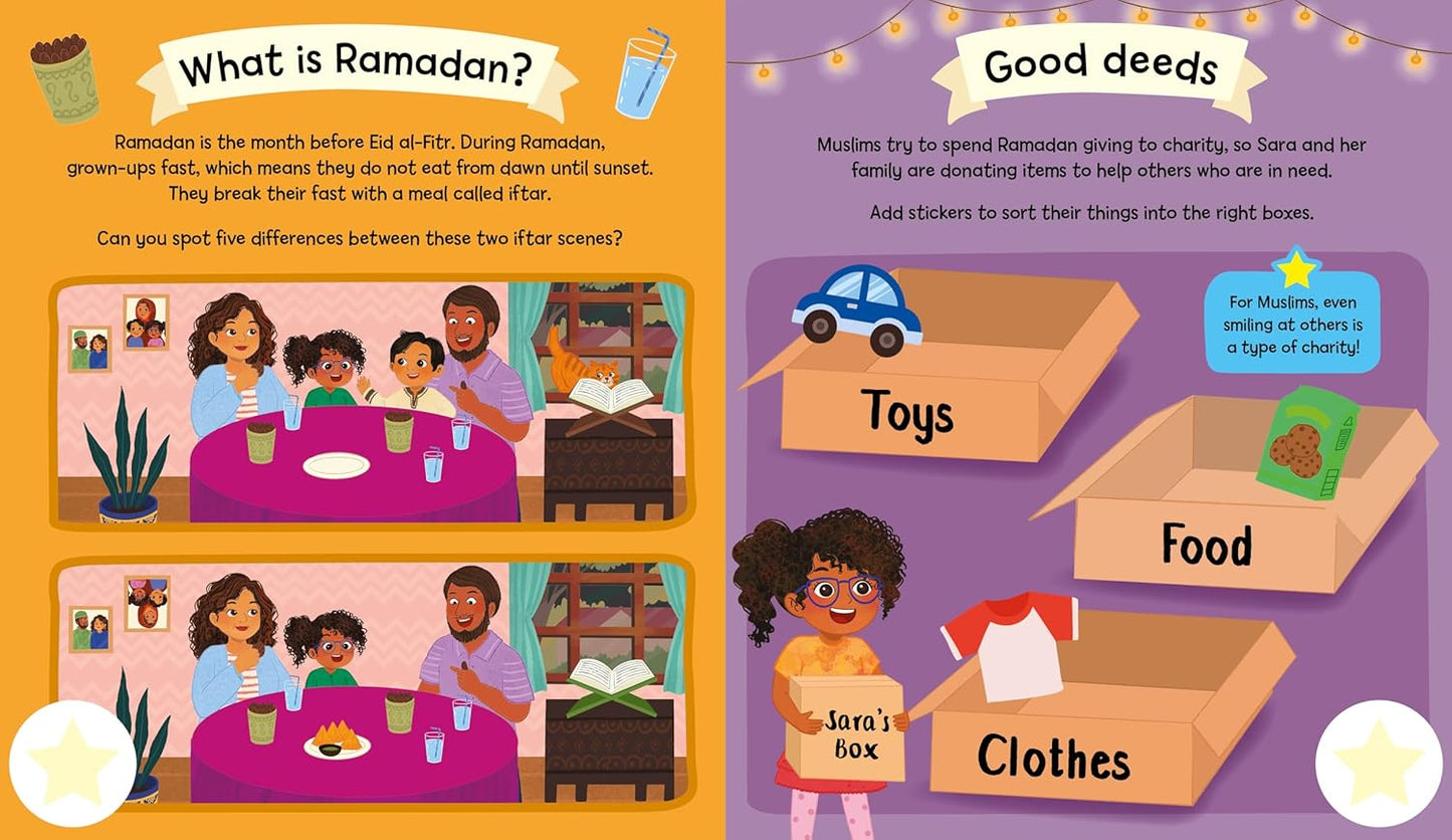 Happy Eid Sticker Activity Book