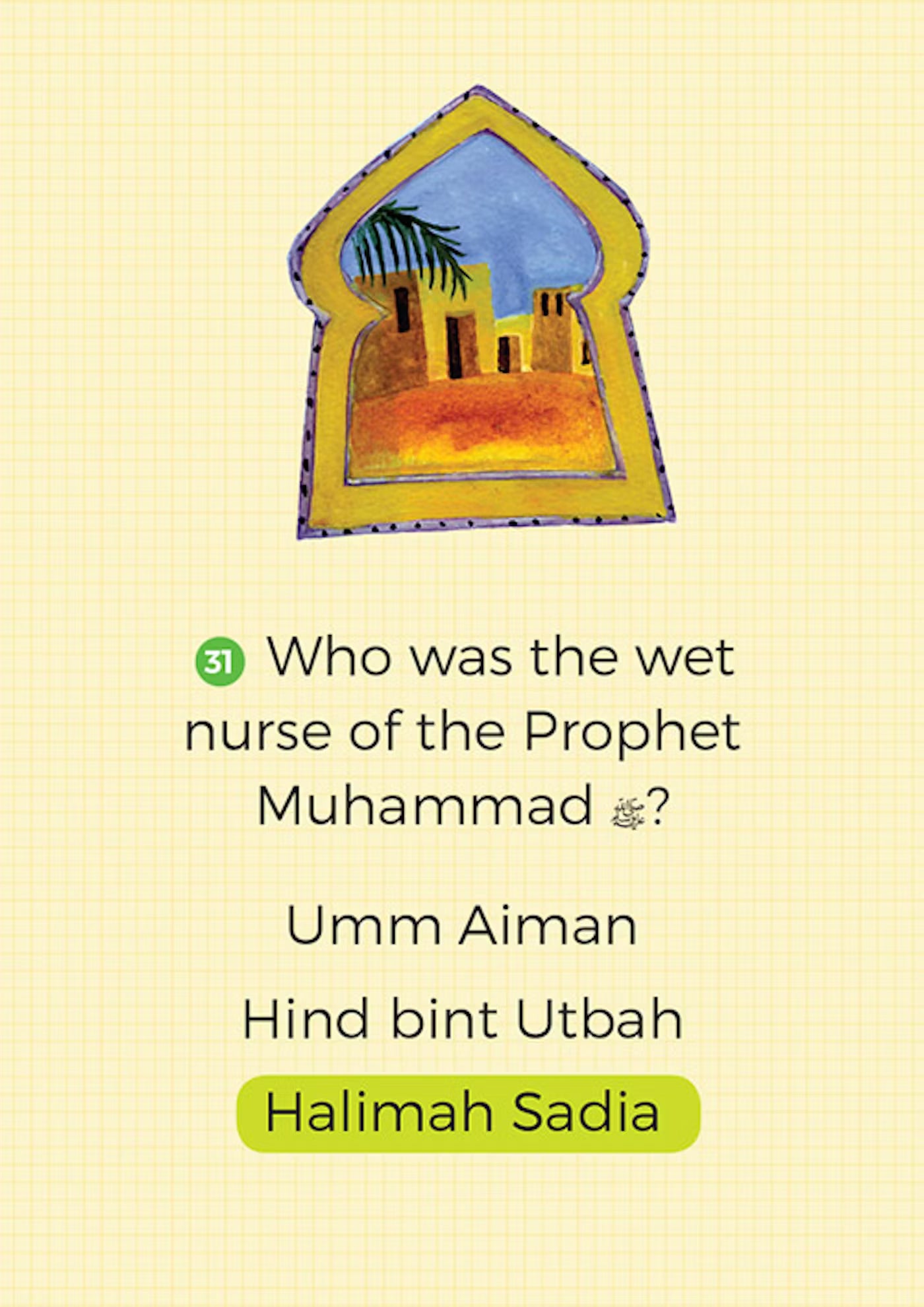 Seerah Quiz Cards