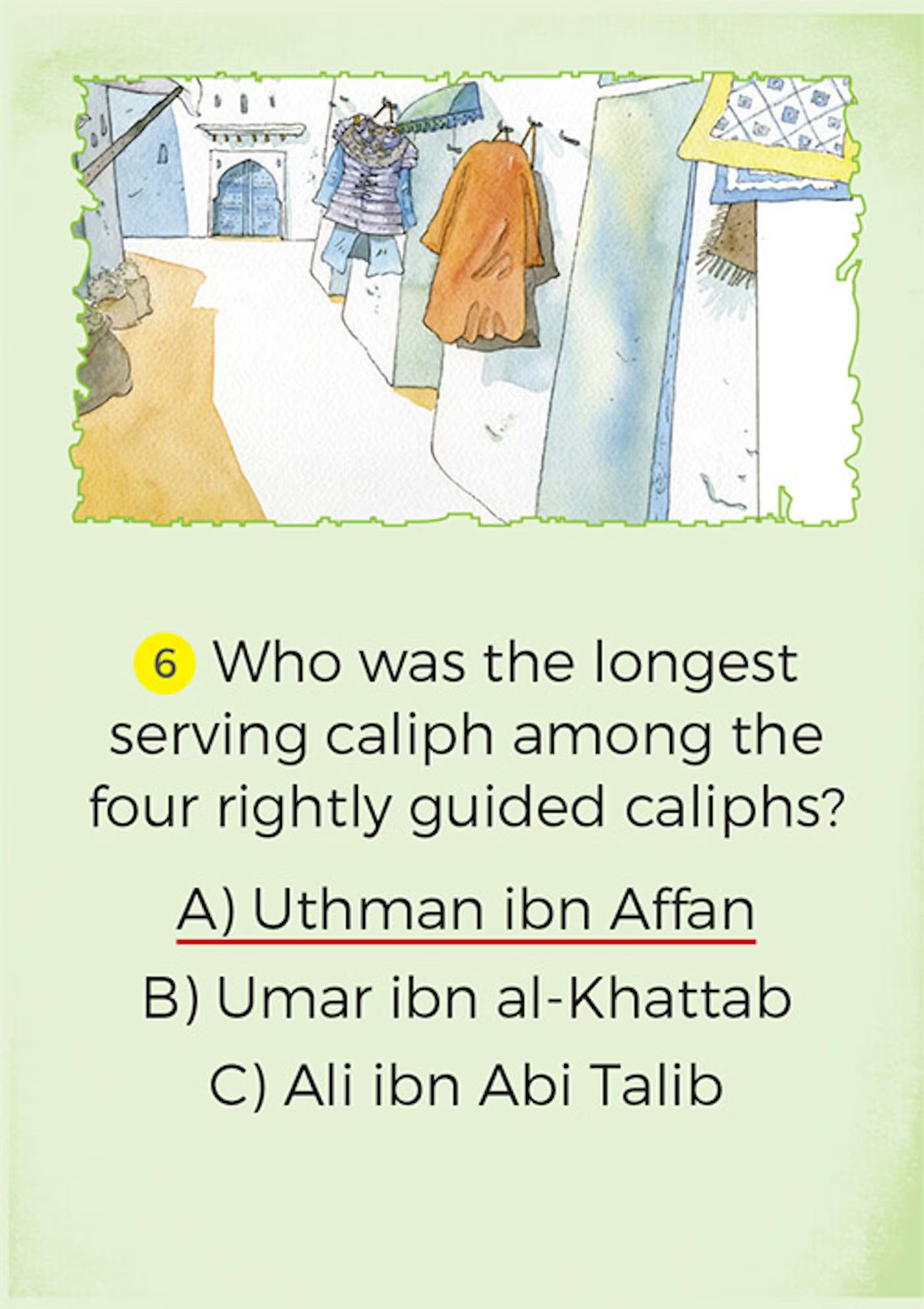 Sababha Quiz Cards