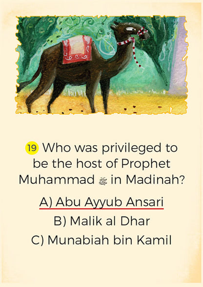 Sababha Quiz Cards