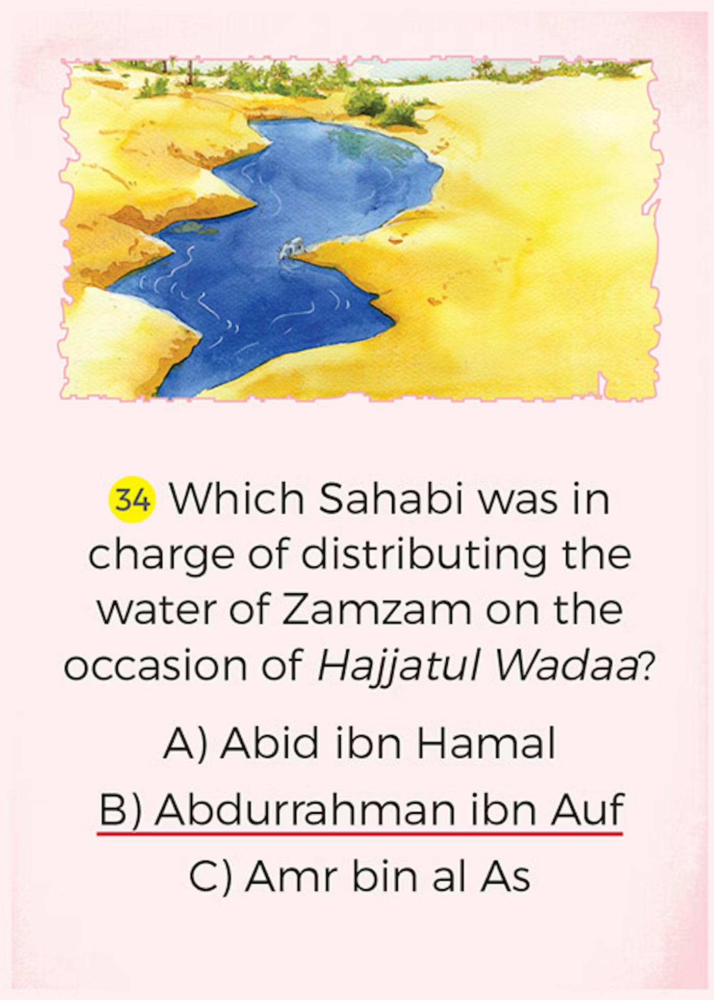 Sababha Quiz Cards