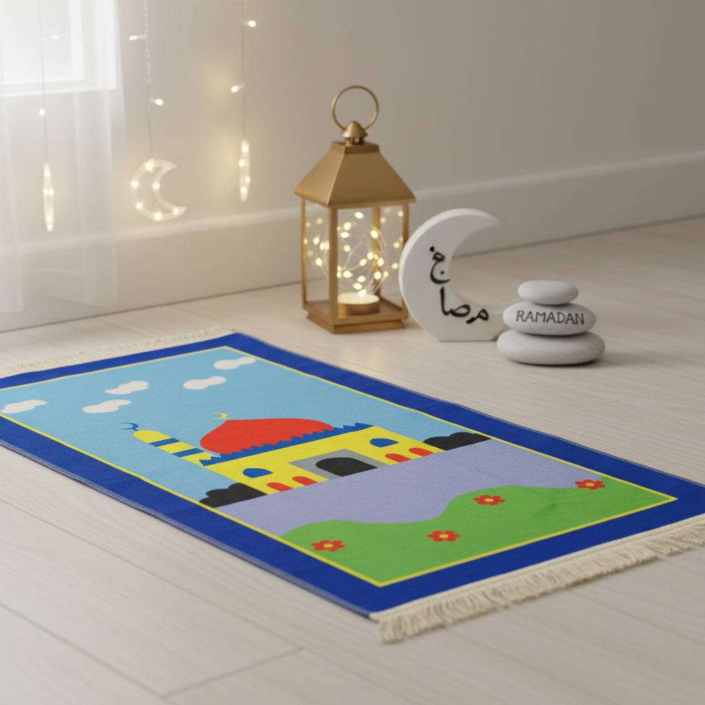 Kid's Prayer Mat - Blue Mosque