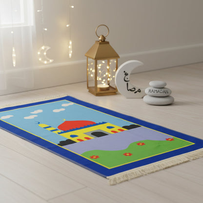 Kid's Prayer Mat - Blue Mosque