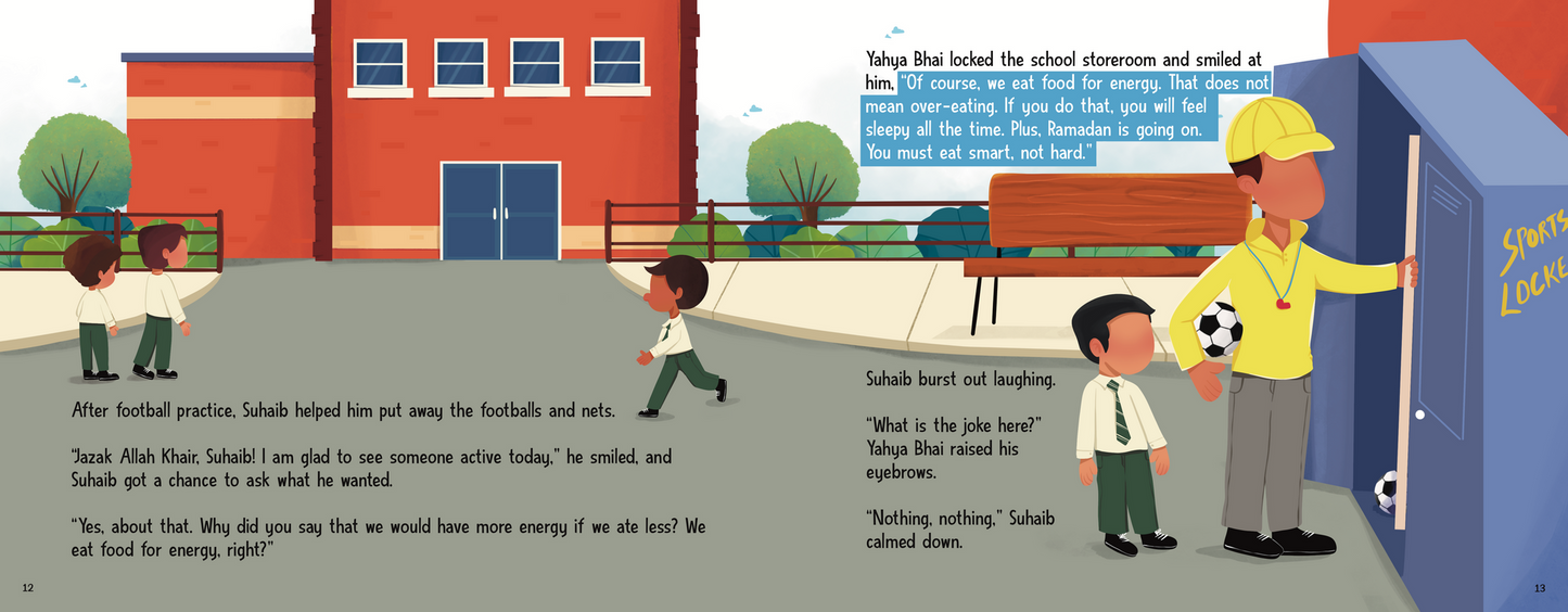 Suhaib and Safiya in Ramadan: Fasting or Feasting?