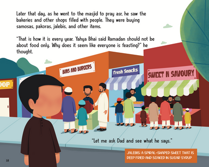 Suhaib and Safiya in Ramadan: Fasting or Feasting?