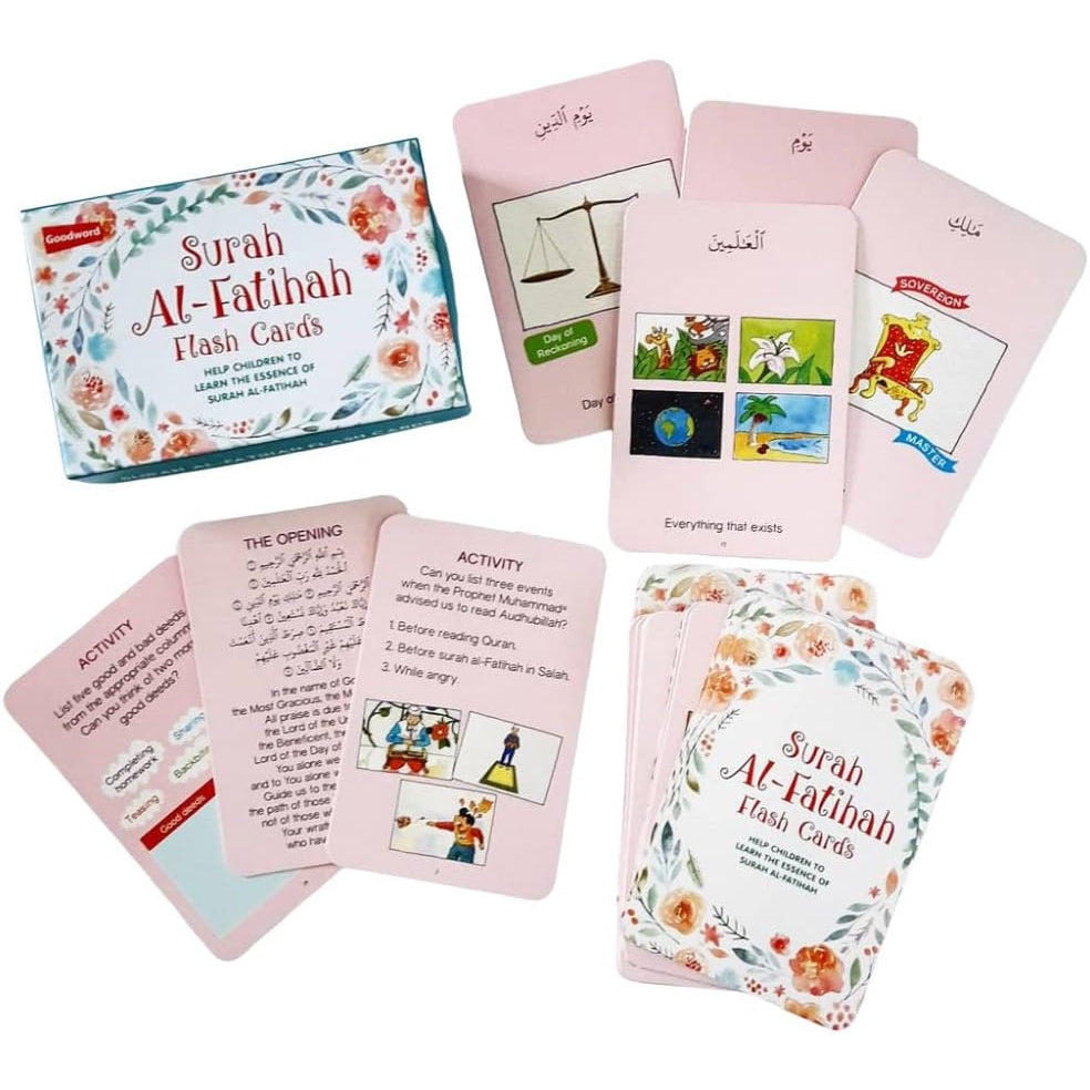 Surah Al-Fatihah Flash Cards